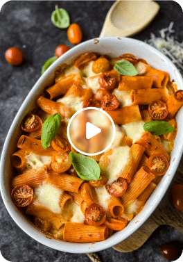 Tomaten-Mozzarella-Auflauf