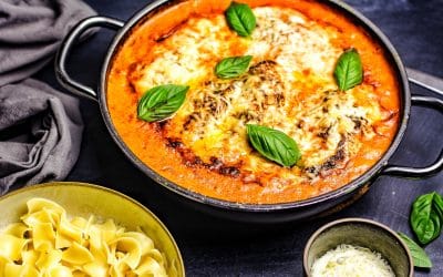 Hähnchenbrust in Paprika-Tomatensauce