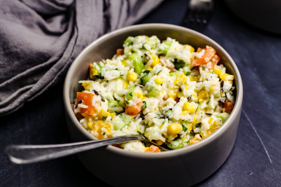 Reissalat mit Mandarinen - perfekter Salat, nicht nur im Sommer