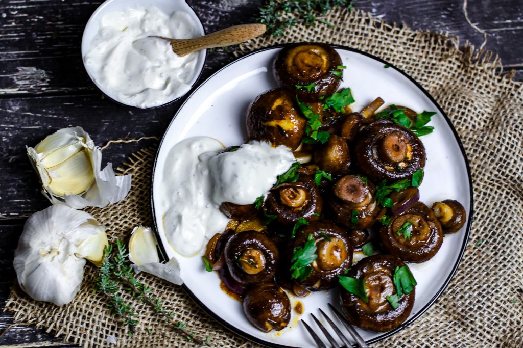 Jahrmarktchampignons - Pilze wie vom Weihnachtsmarkt