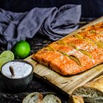 Lachs von der Planke schmeckt einfach jedem