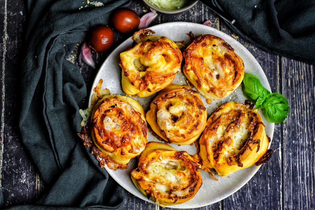 "Easy Peasy" Pizzaschnecken