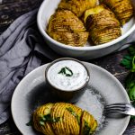 leckere Hasselback Kartoffeln
