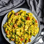 One Pot Curryreis mit Hähnchenbrust geht schnell