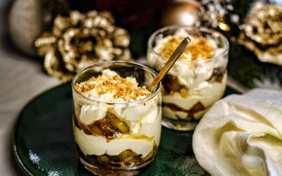 Bratapfelschichtdessert – perfektes Dessert zur Weihnachtszeit