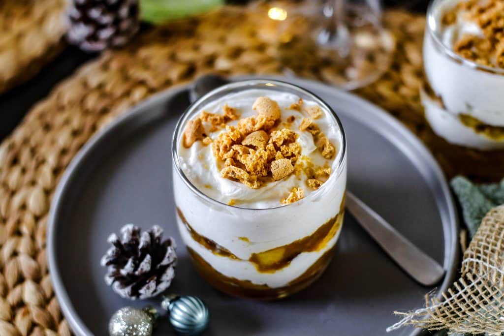 Bratapfelschichtdessert - perfektes Dessert zur Weihnachtszeit