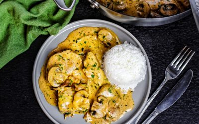 Schweinefilet Medaillons in Pilzrahmsauce