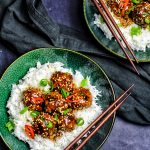 sehen diese Hackbällchen Teriyaki nicht sensationell aus