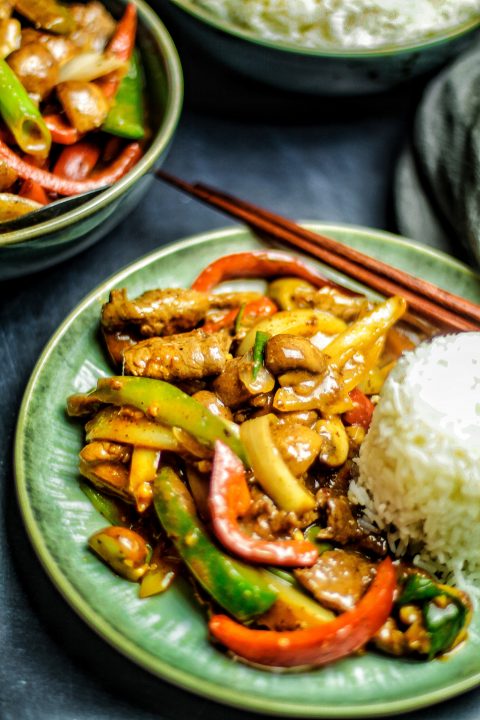 Rinderfilet Szechuan Art