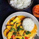 Putengeschnetzeltes mit Ajvar geht ruckzuck