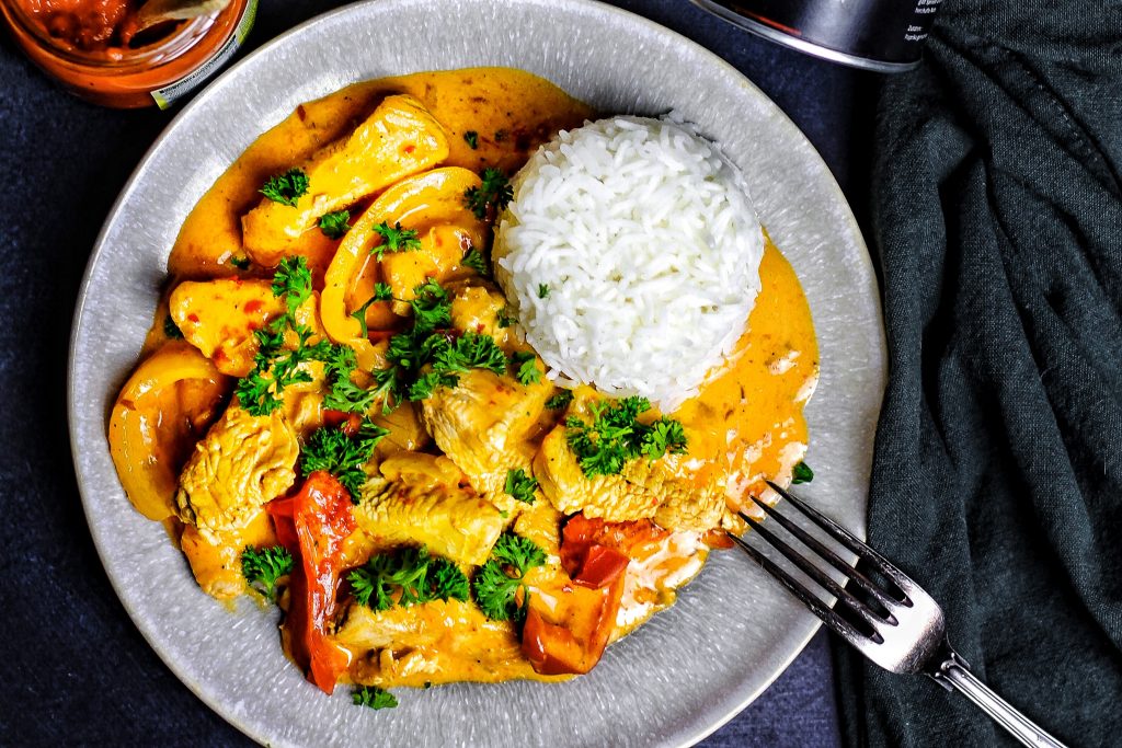 Putengeschnetzeltes mit Ajvar