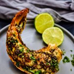 so ein leckerer gebratener Langustenschwanz