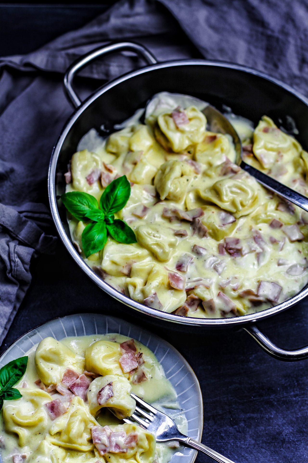 Tortellini alla Panna wie beim Italiener