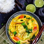 so unfassbar cremig ist dieses leckere Curry mit Seeteufel