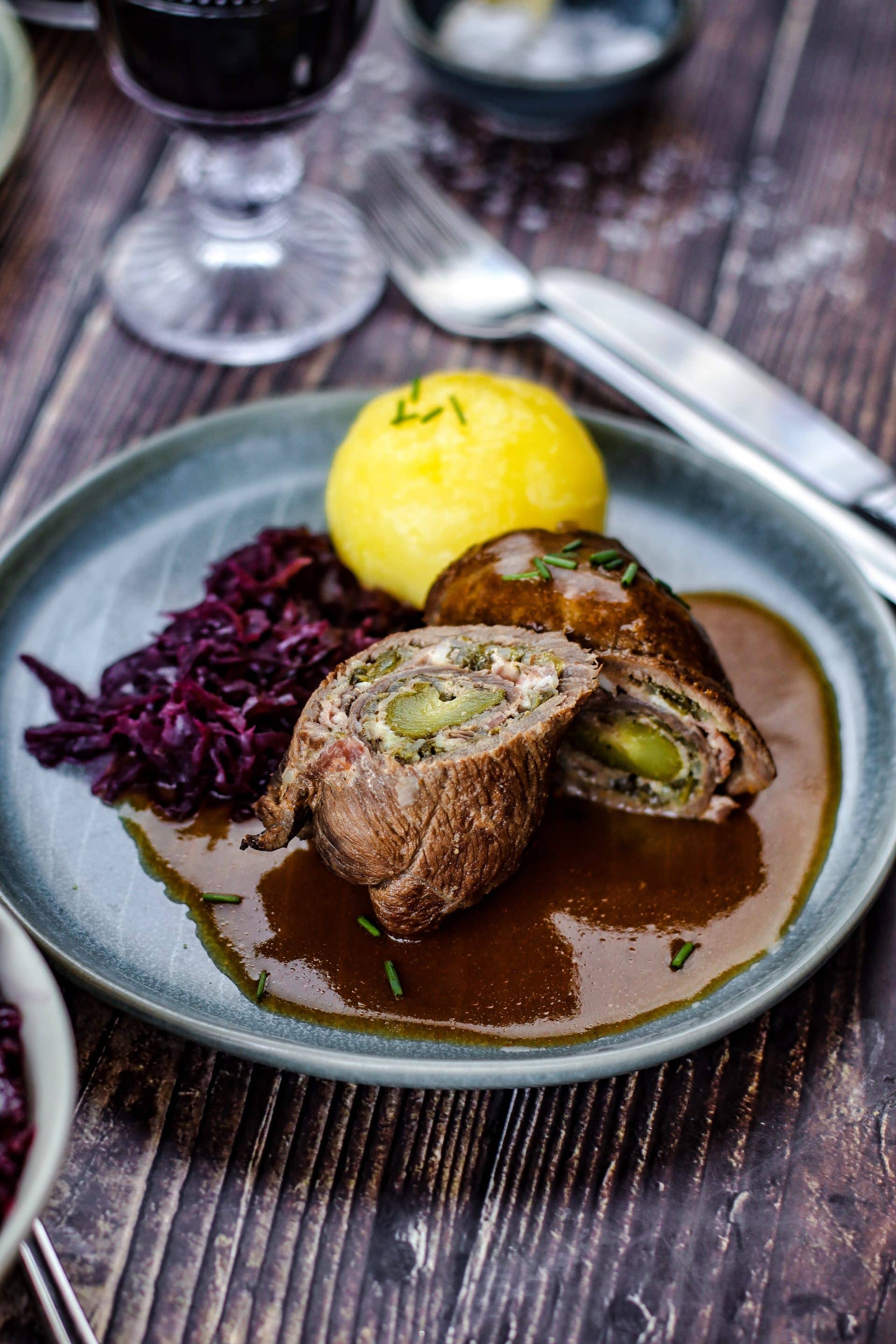 Omas Rinderrouladen schmecken der ganzen Familie
