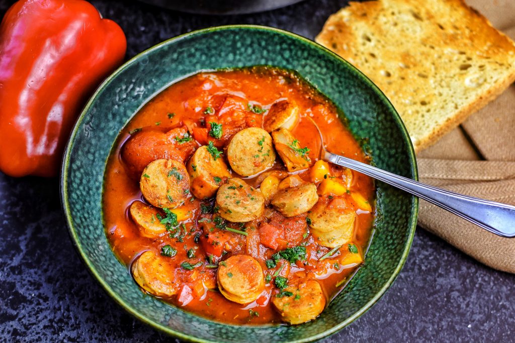 Bratwurstgulasch - herrlich deftig