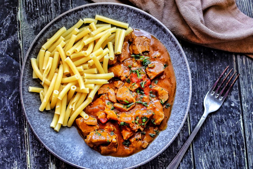 Putengulasch - einfach und lecker
