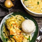 sieht dieses Zwiebel-Sahne-Hähnchen nicht toll aus