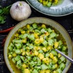 Mango-Gurkensalat mit Nuoc Cham Dressing