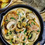 so eine leckere Jägerpfanne mit Schweinefilet