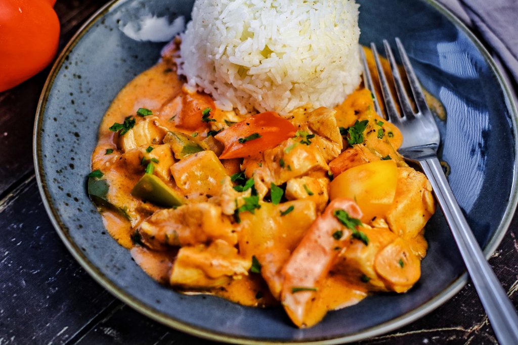 Paprika Sahne Hähnchen