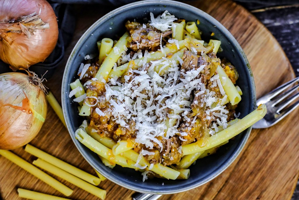 Pasta alle Genovese Napoletana