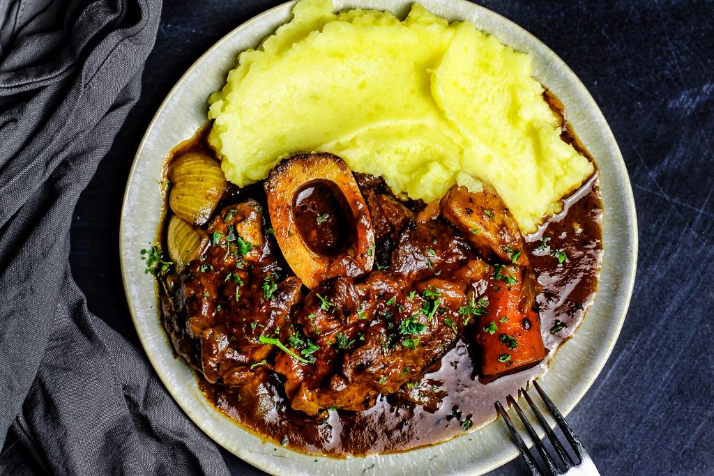 Geschmorte Beinscheibe