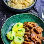 sieht dieses Rindergulasch mit Schokolade nicht lecker aus?