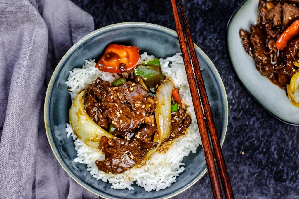 Mongolisches Rindfleisch - Mongolian Beef