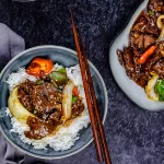 mongolisches Rindfleisch ist so lecker