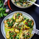 leckere Smashed Potatoes