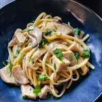 sieht diese Pasta mit Kräuterseitlingen nicht toll aus?