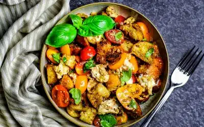 Brotsalat italienischer Art – Panzanella
