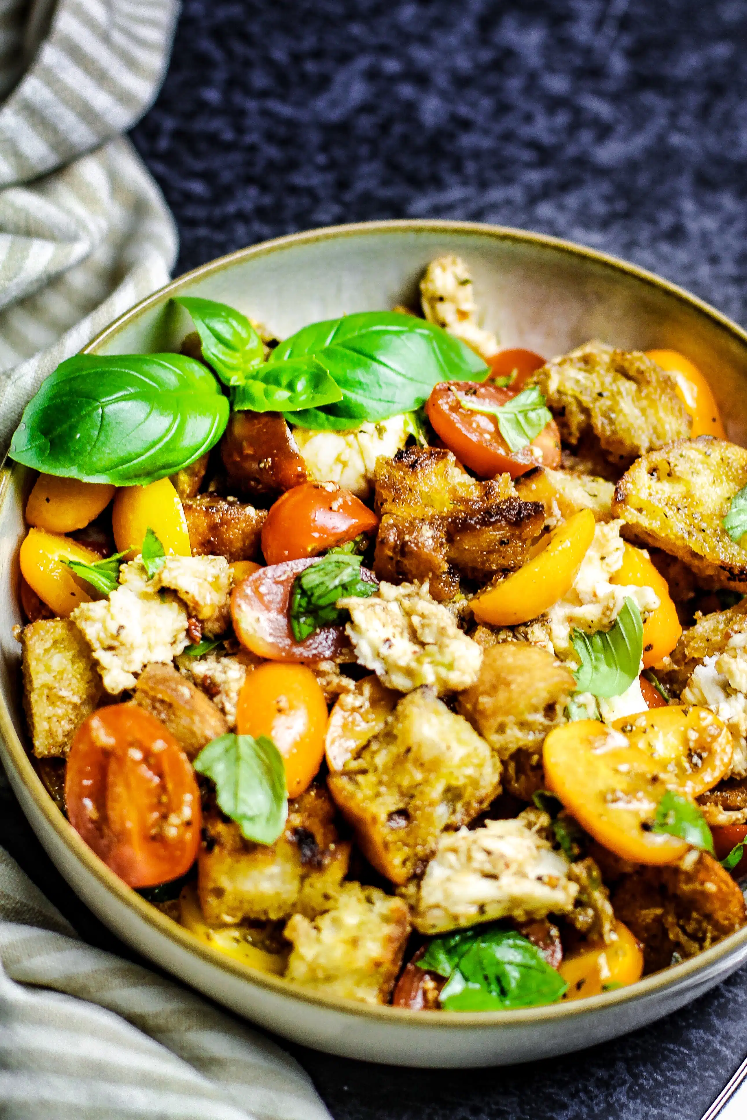 leckerer Brotsalat oder auch Panzanella