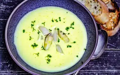 Spargelcremesuppe – einfaches Rezept