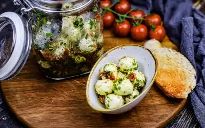 Eingelegter Mozzarella – Antipasti vom Feinsten
