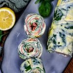 so eine leckere Low Carb Lachsrolle