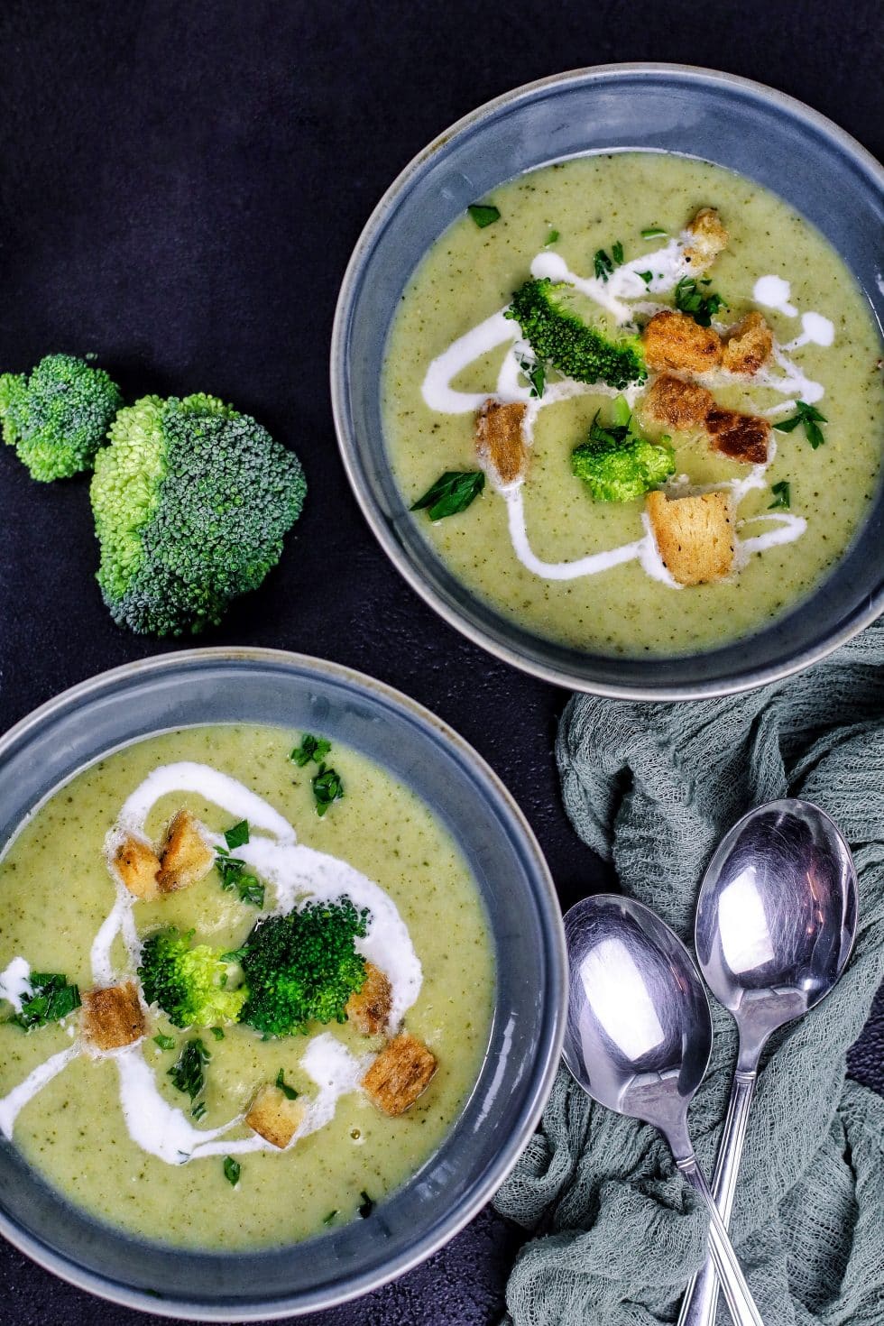 Brokkoli Creme Suppe Brokkoli Creme Suppe