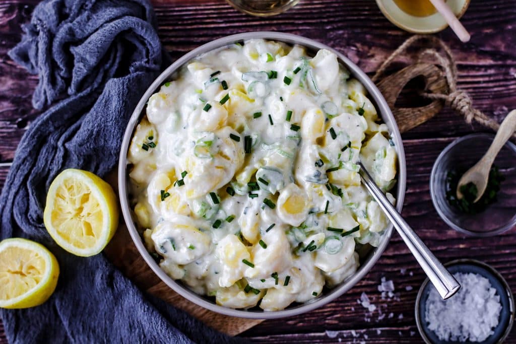 Kartoffelsalat mit Joghurt