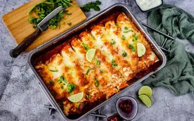 Enchiladas mit Hähnchenbrust