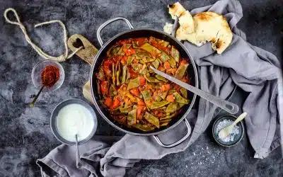 Bohnen türkischer Art