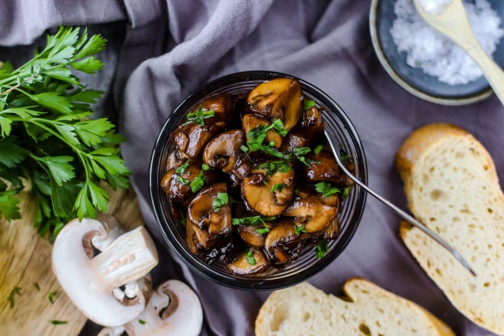 Marinierte Champignons - bestes Antipasti Rezept