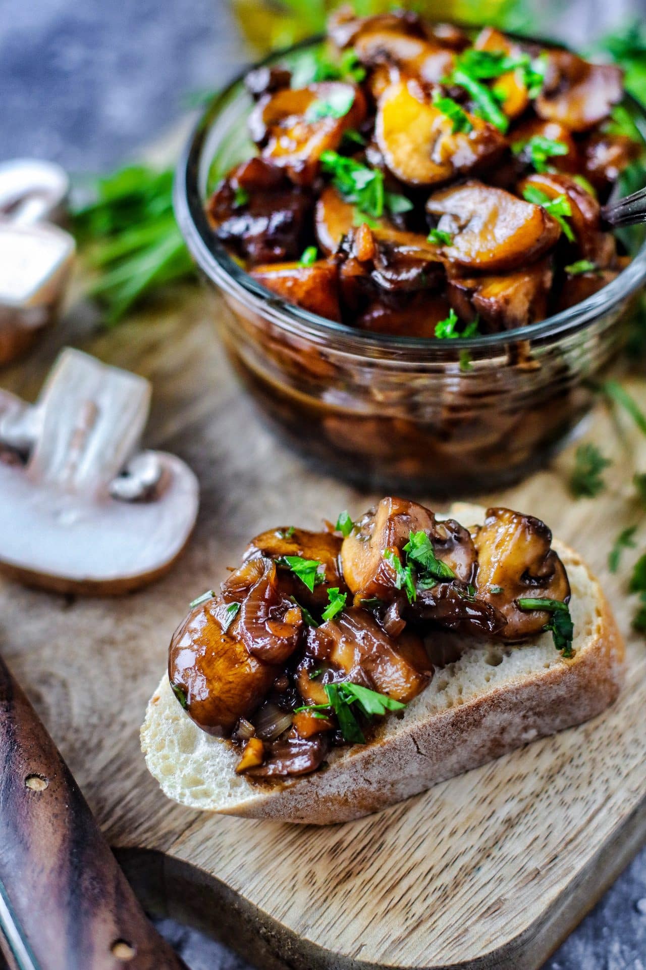 Marinierte Champignons - bestes Antipasti Rezept