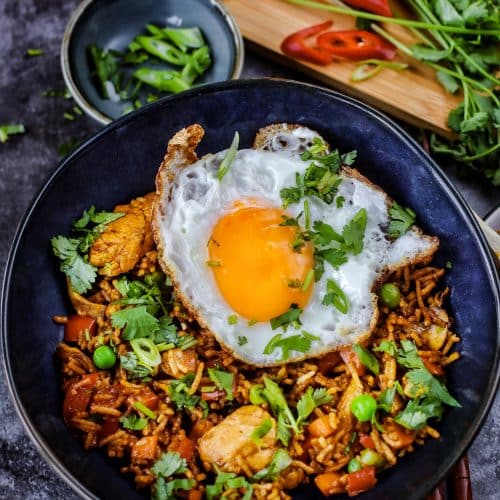 sieht dieses Nasi Goreng nicht unfassbar lecker aus?
