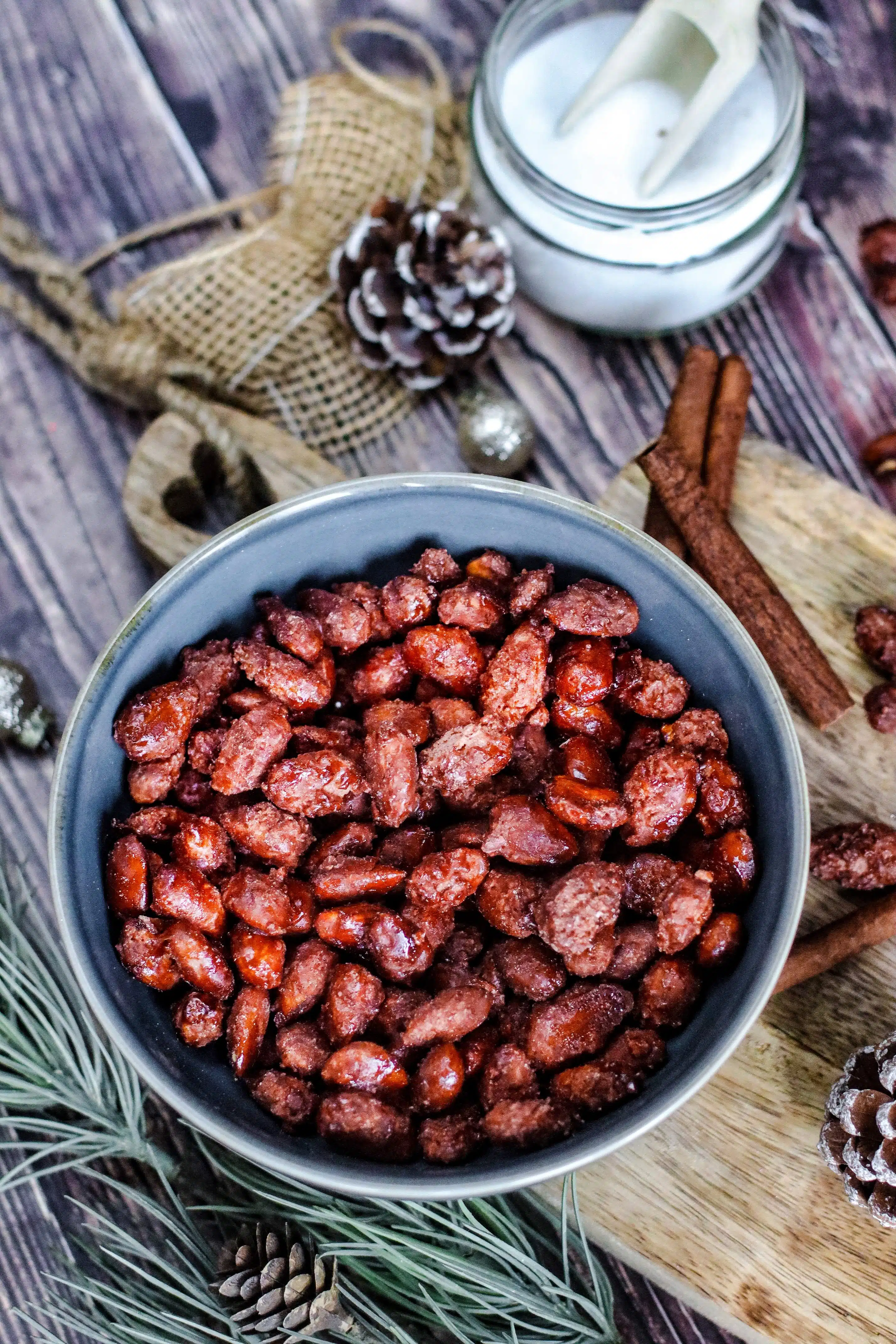 Gebrannte Mandeln Gebrannte Mandeln wie vom Weihnachtsmarkt