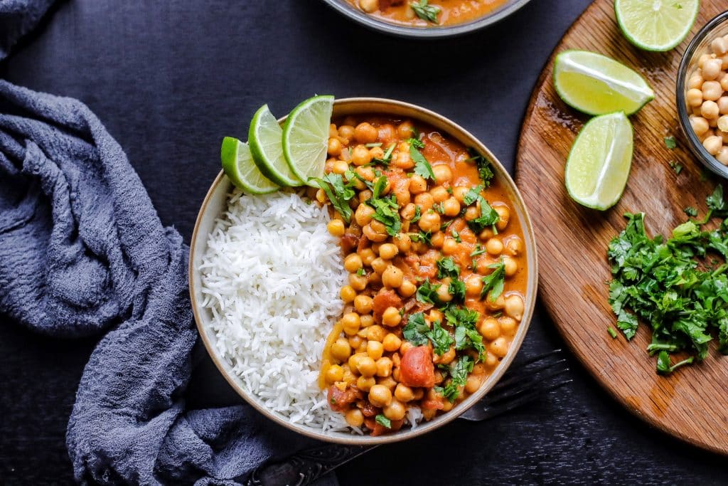 Kichererbsencurry - einfaches Rezept