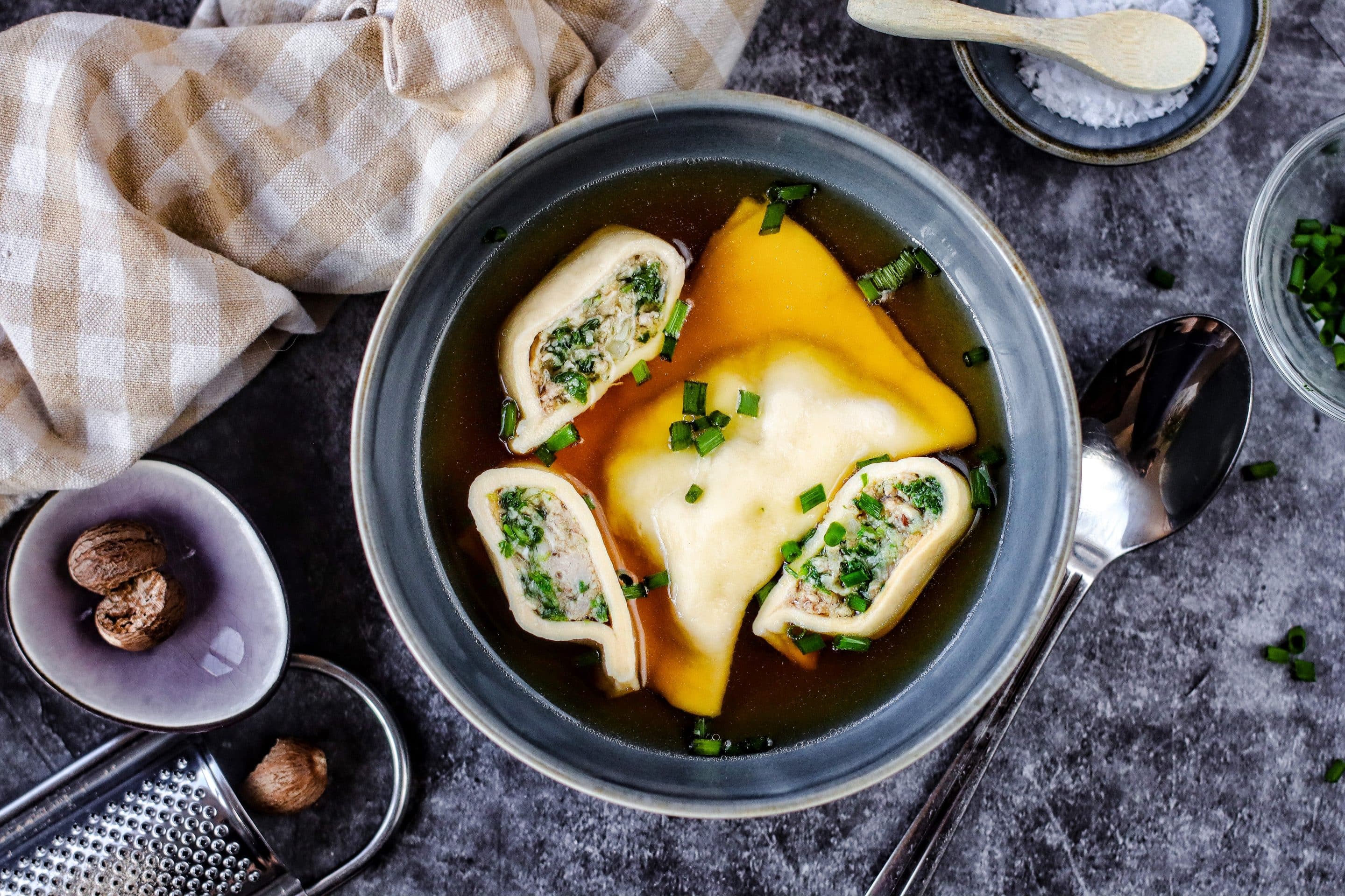 sehen diese Maultaschen nicht phantastisch aus?