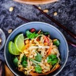 Reisnudelsalat ist die perfekte Beilage fürs BBQ