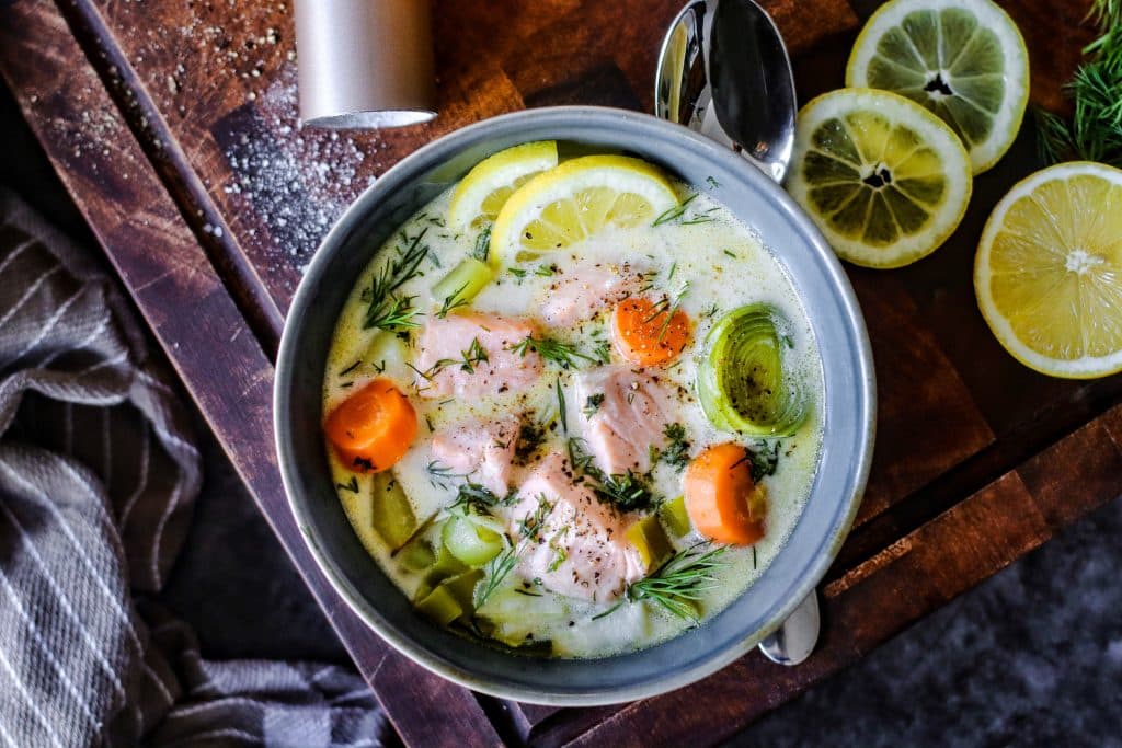 Lohikeitto - finnischer Lachseintopf