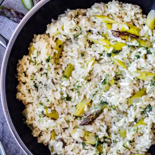 Spargel Risotto ist einfach gemacht